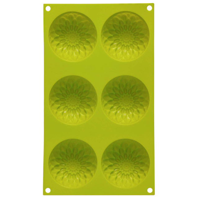 premier housewares 6 Sunflower Lime Green Cake Mould