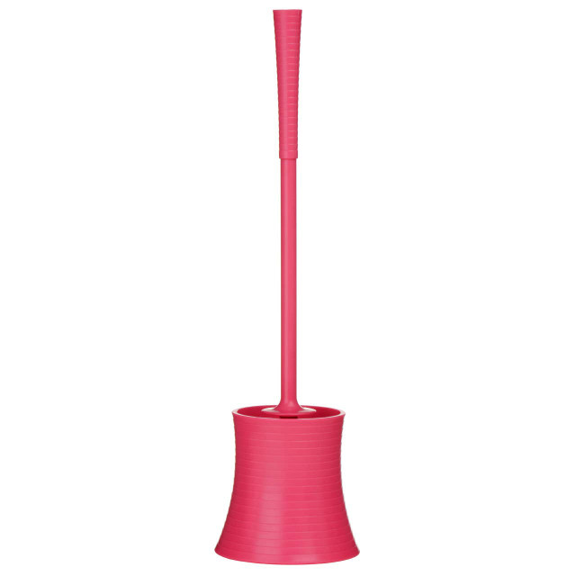 premier housewares ABS Bathe Hot Pink Plastic Toilet Brush