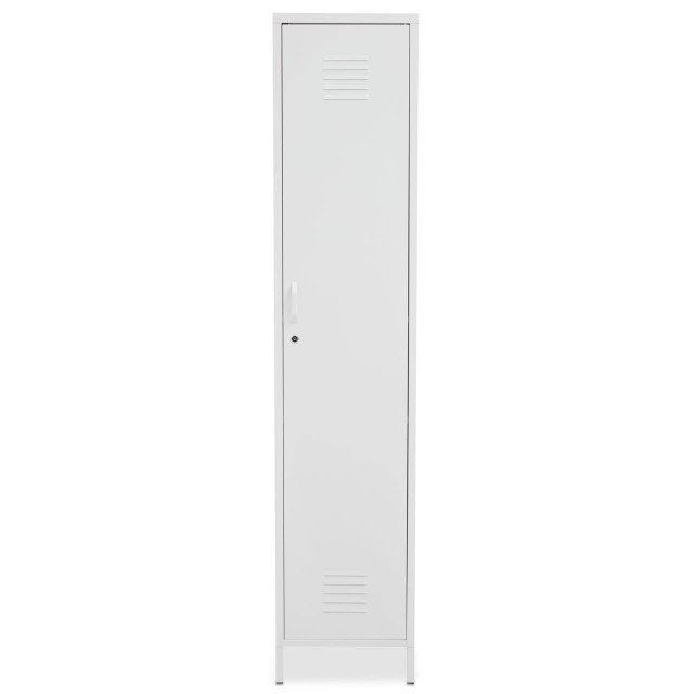 premier housewares Academy White Tall One Door Locker