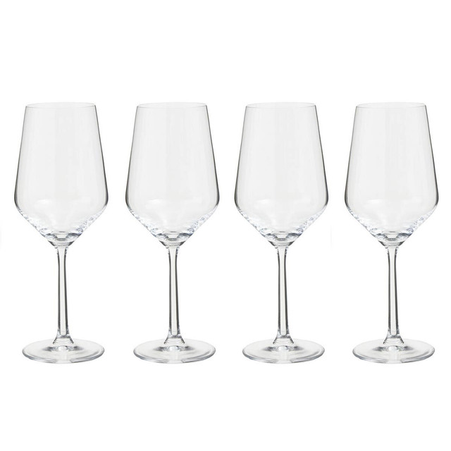 premier housewares Ada Set of 4 Crystal Wine Glasses