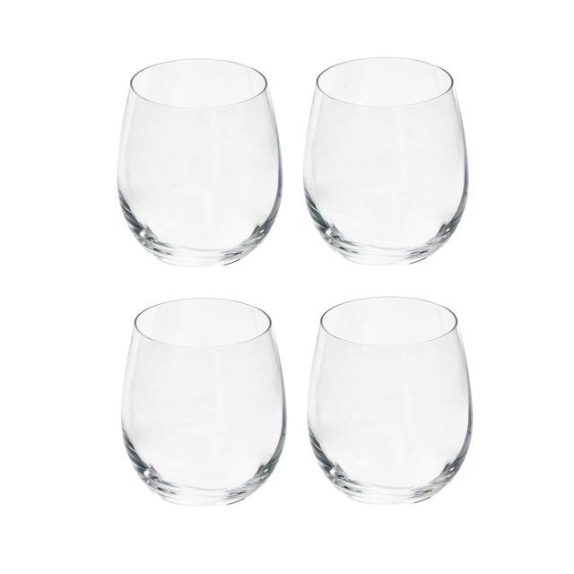 premier housewares Ada Set Of 4 Small Crystal Tumblers