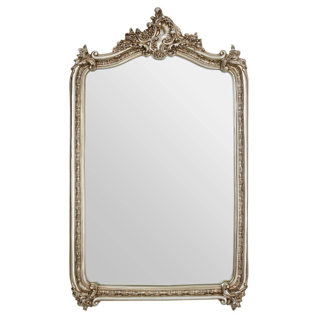 Premier Housewares Adelere Ornate Champagne Wall Mirror