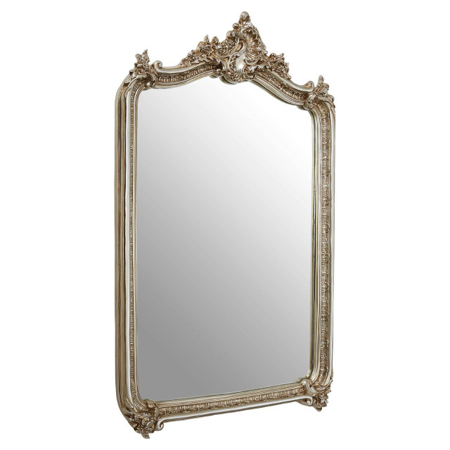 Premier Housewares Adelere Ornate Champagne Wall Mirror