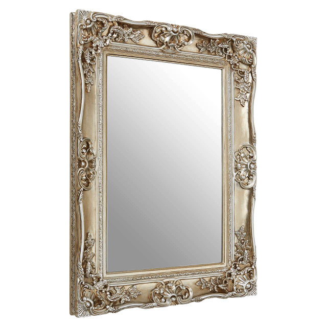 Premier Housewares Adelere Ornate Metallic Foliage Wall Mirror
