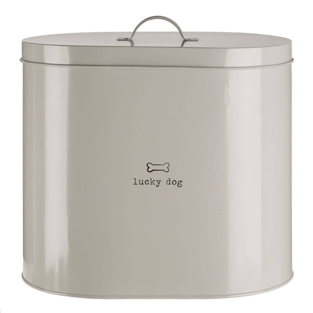 Premier Housewares Adore Pets 12Ltr Lucky Dog Food Storage Bin With Scoop