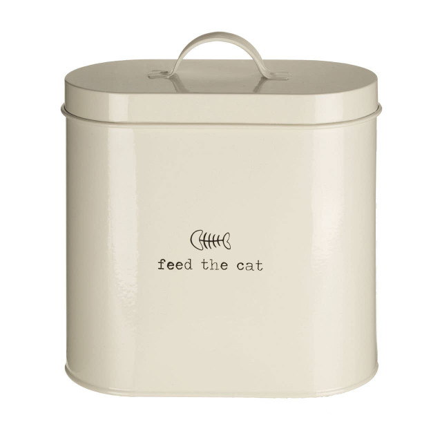 premier housewares Adore Pets 2.8Ltr Feed The Cat Food Storage Bin with Scoop