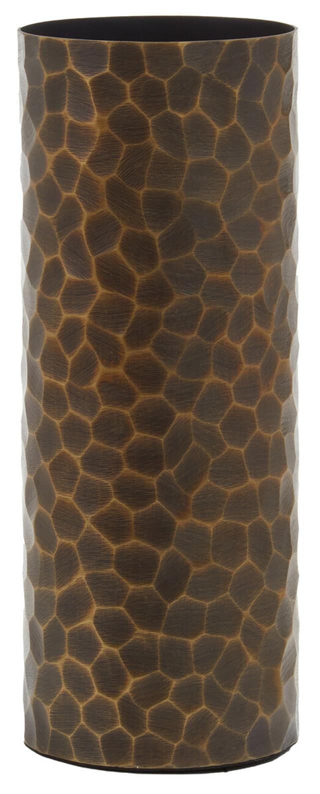 Premier Housewares Akola Large Antique Gold Metal Vase