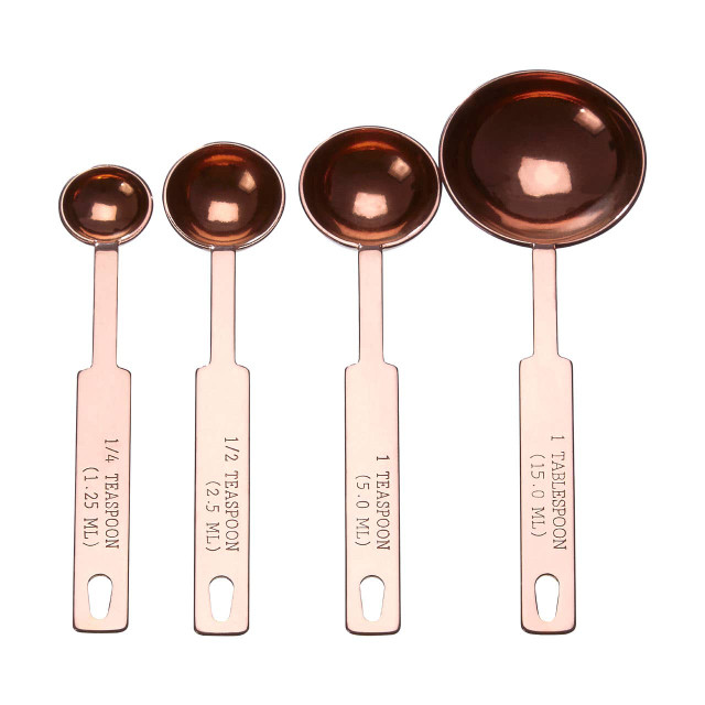 Premier Housewares Alchemist Rose Gold Measuring Spoons