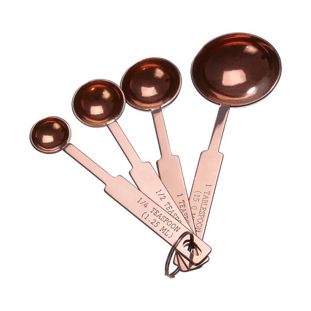 Premier Housewares Alchemist Rose Gold Measuring Spoons