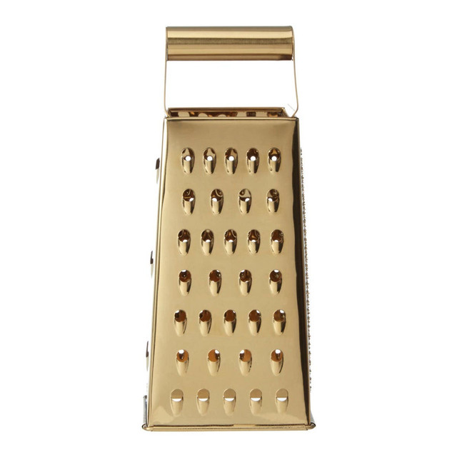 Premier Housewares Alchemist Small Gold Finish Grater