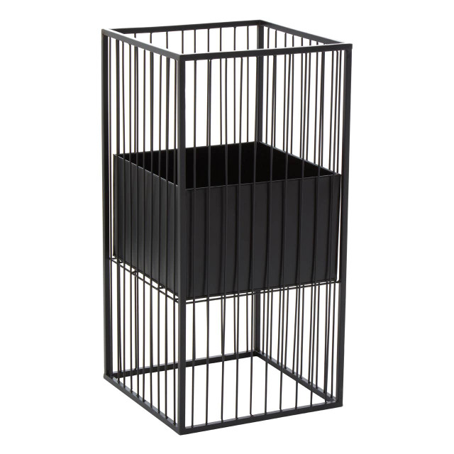 Premier Housewares Alden Black Floor Standing Planter