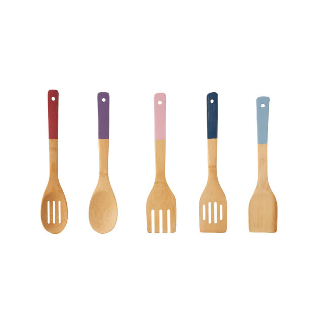 premier housewares Aleki 5pc Assorted Bamboo Kitchen Utensil Set