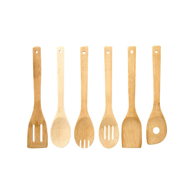 premier housewares Aleki 6pc Bamboo Kichen Utensil Set