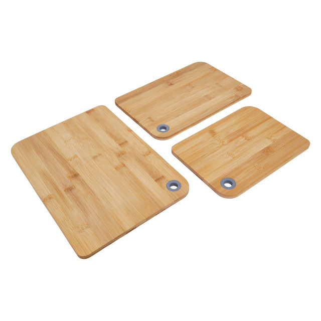 Premier Housewares Aleki Set Of Three Chopping And Serving Boards With Rings