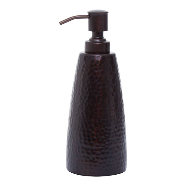 premier housewares Allegra Dark Bronze Finish 200ml Soap Dispenser