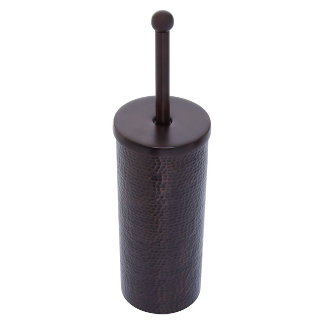Premier Housewares Allegra Dark Bronze Finish Aluminium Toilet Brush