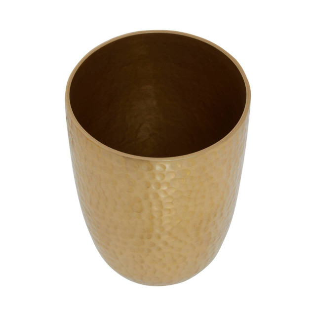 Premier Housewares Allegra Gold Finish Bathroom Tumbler