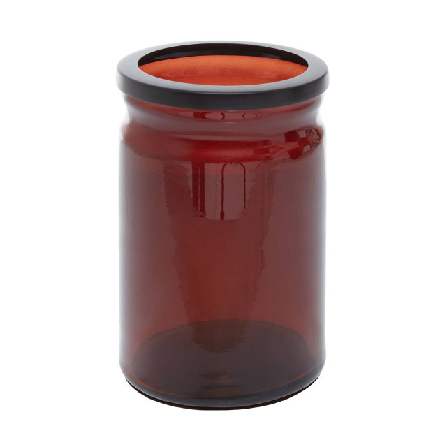 Premier Housewares Allegra Kiara Brown Glass Bathroom Tumbler