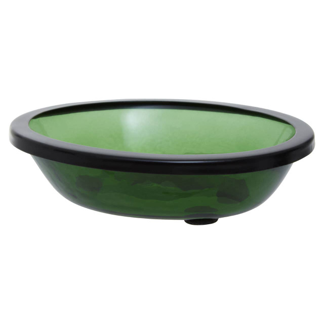premier housewares Allegra Kiara Green Glass Soap Dish