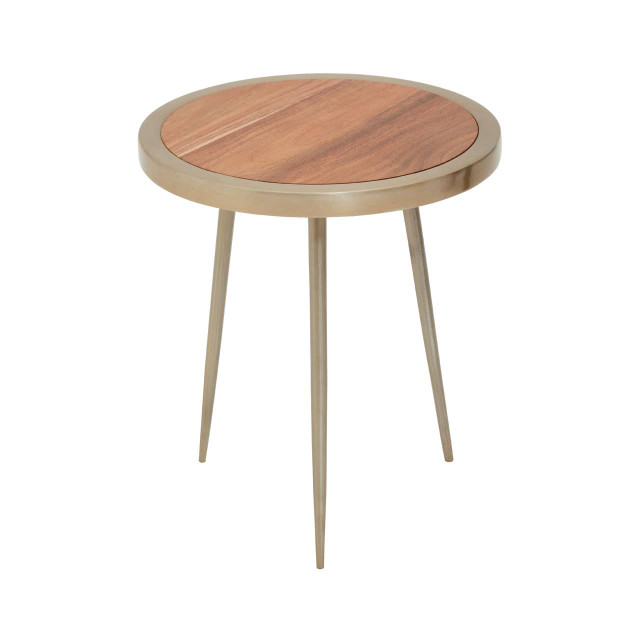 Premier Housewares Almora Acacia Wood Small Side Table