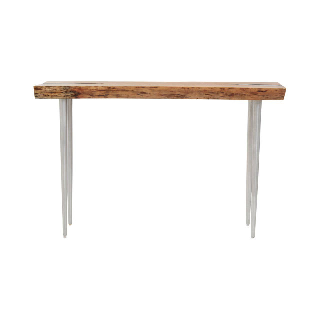 Premier Housewares Almora Natural Acacia Wood Console Table