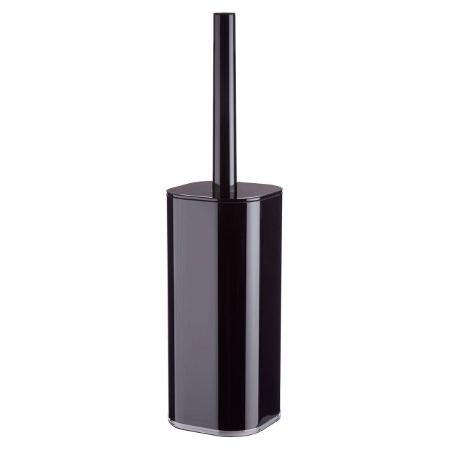 premier housewares Ando Black Acrylic Toilet Brush Holder