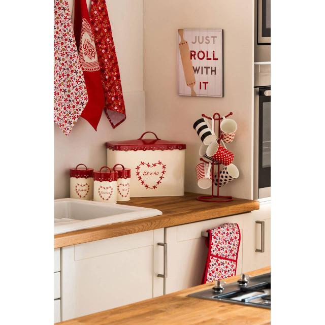 Premier Housewares Anglaise Tea Coffee And Sugar Canister Set