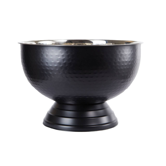 premier housewares Ankara Black Finish Champagne Bowl