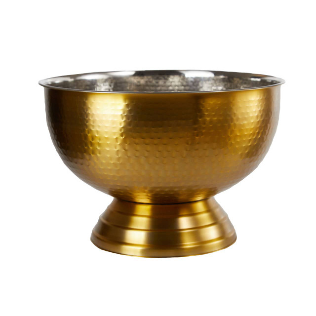Premier Housewares Ankara Gold Finish Champagne Bowl
