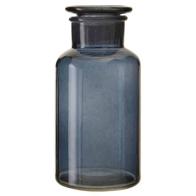 premier housewares Apothecary Large Smoke Grey Reagent Bottle