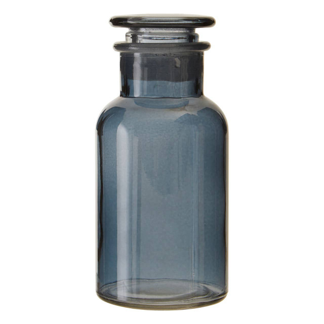 premier housewares Apothecary Small Smoke Grey Reagent Bottle