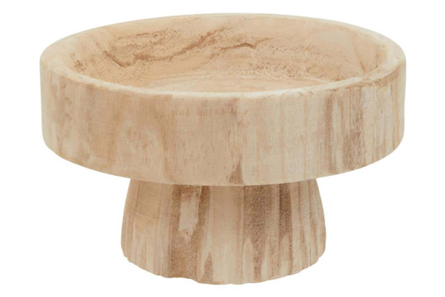 Premier Housewares Arlo Natural Engraved Round Bowl