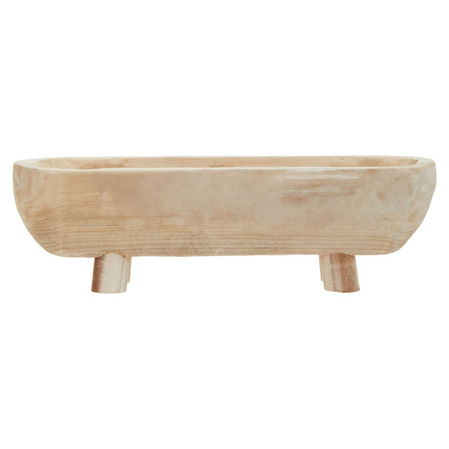 Premier Housewares Arlo Natural Oval Decorative Dough Bowl
