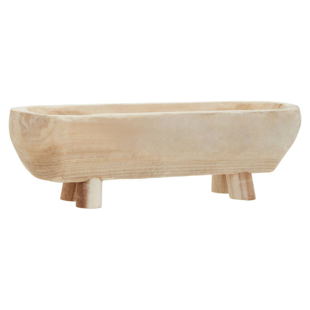 Premier Housewares Arlo Natural Oval Decorative Dough Bowl