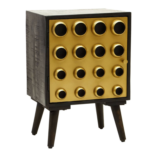 Premier Housewares Arti Mango Wood One Door Cabinet
