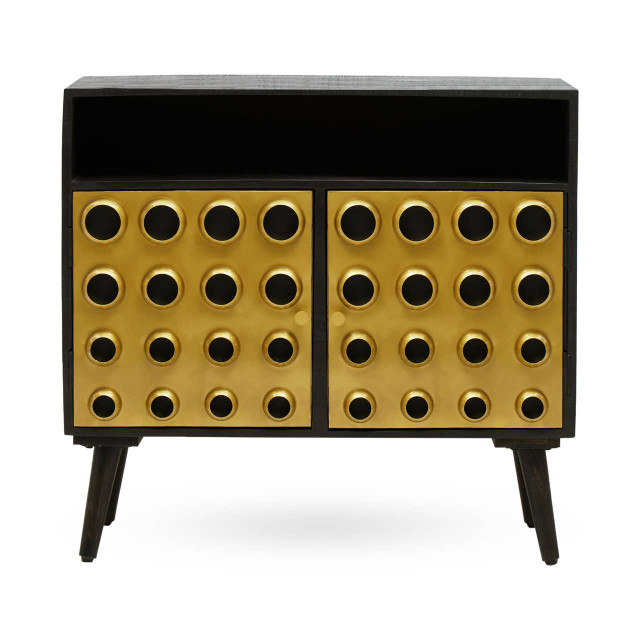 Premier Housewares Arti Mango Wood Two Door Sideboard