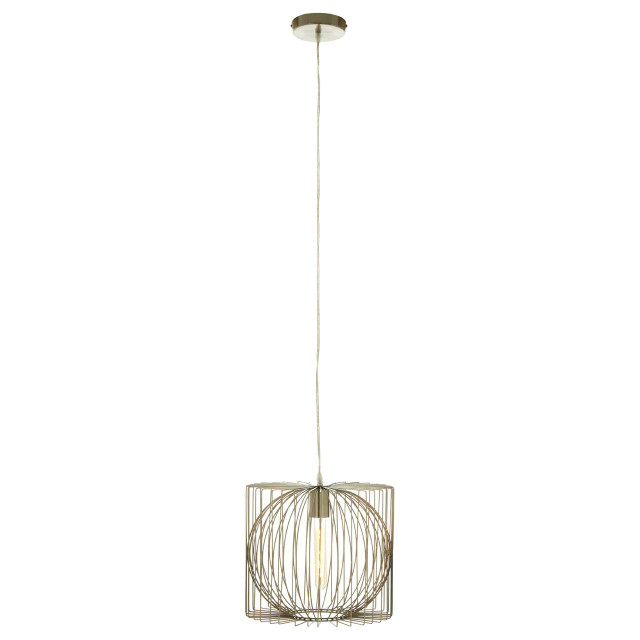 premier housewares Aselo Silver Finish Pendant Light