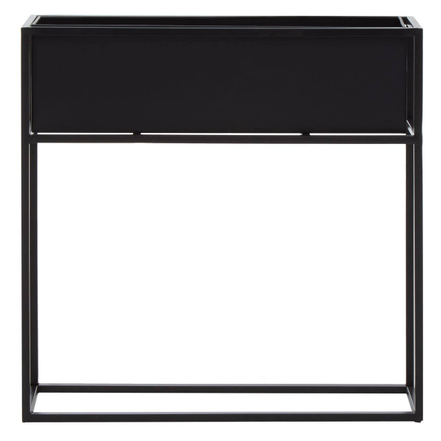 Premier Housewares Asher Floor Standing Black Plant Box