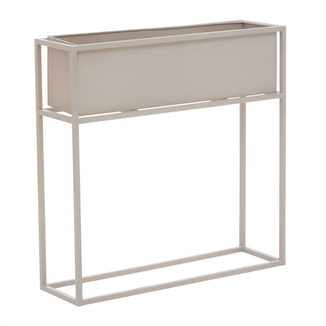 premier housewares Asher Floor Standing Natural Plant Box
