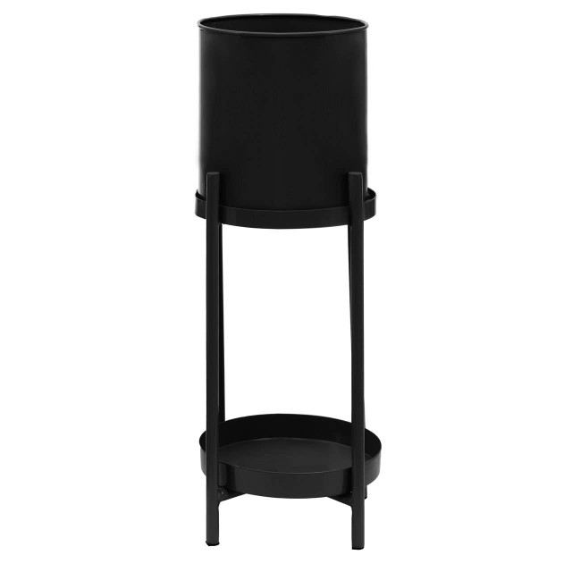 premier housewares Asher Two Tier Black Plant Stand