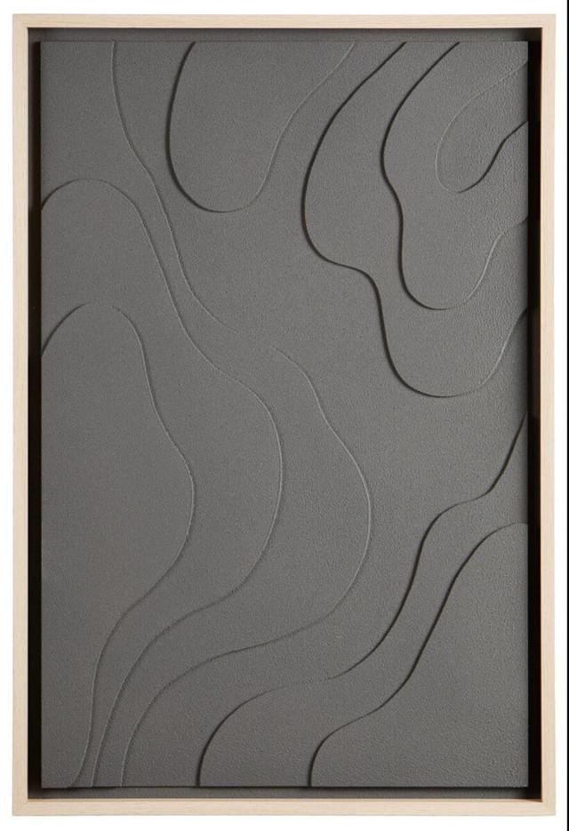 Premier Housewares Astratto 3D Effect Green Wall Art