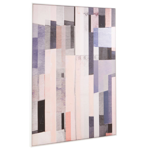 Premier Housewares Astratto Canvas Stripes Design Wall Art
