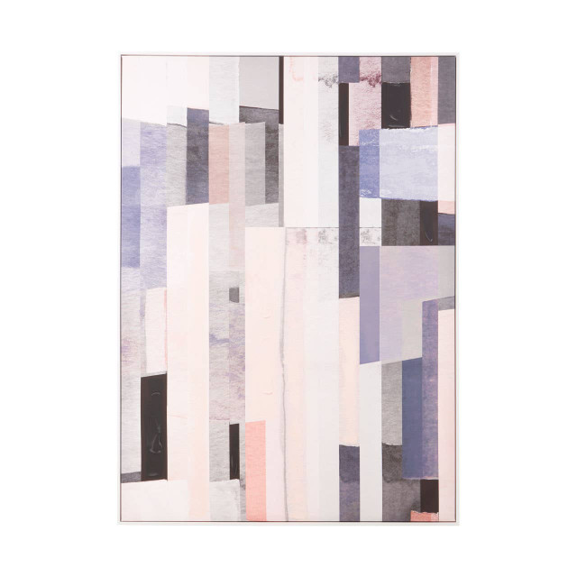 premier housewares Astratto Canvas Stripes Design Wall Art
