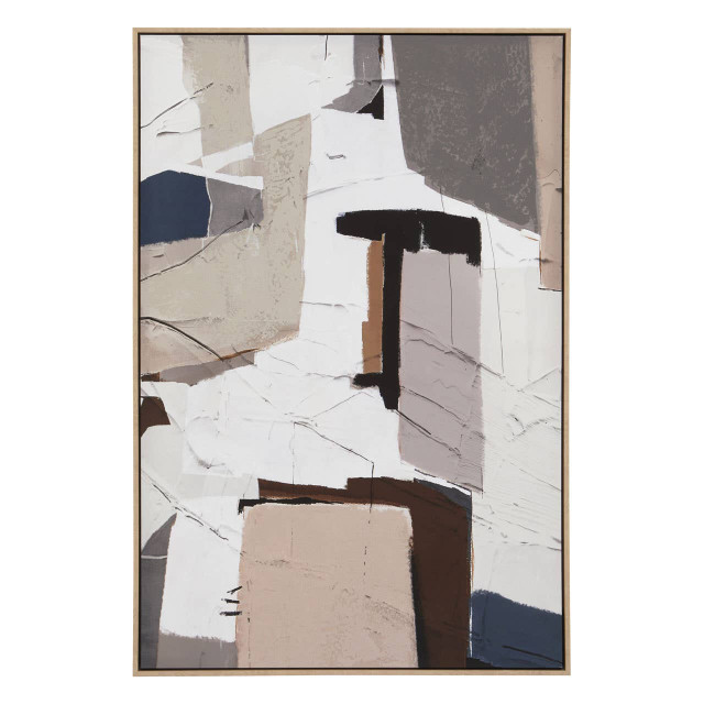 premier housewares Astratto Multi Coloured Wall Art