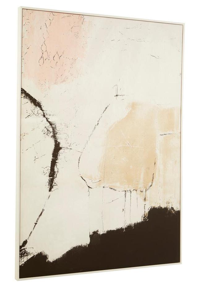 Premier Housewares Astratto Natural Pink And Classic Wall Art
