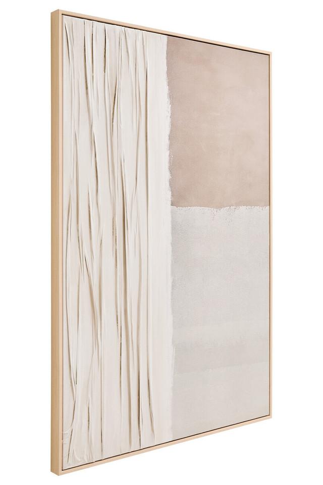 Premier Housewares Astratto Neutral Abstract Wall Art