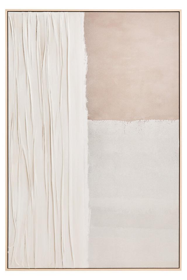 premier housewares Astratto Neutral Abstract Wall Art