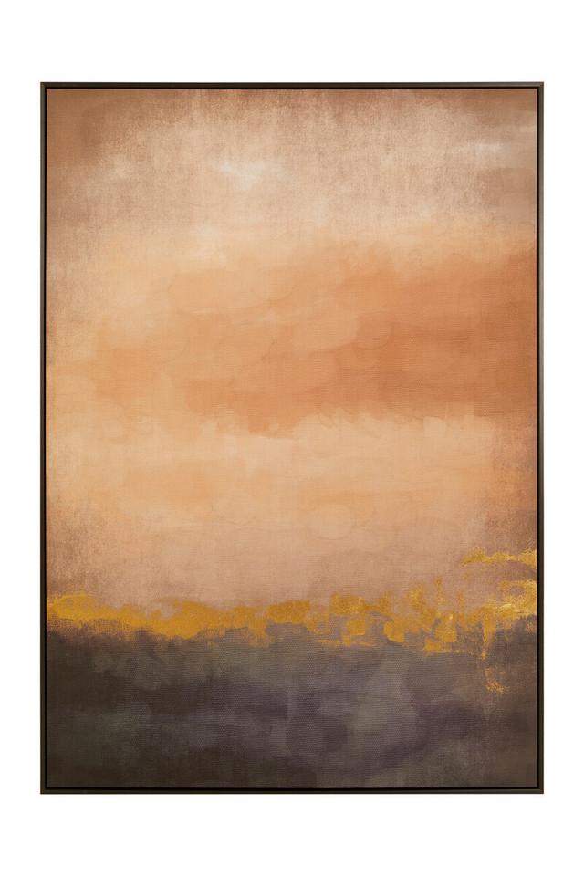 premier housewares Astratto Pink and Purple Classic Wall Art