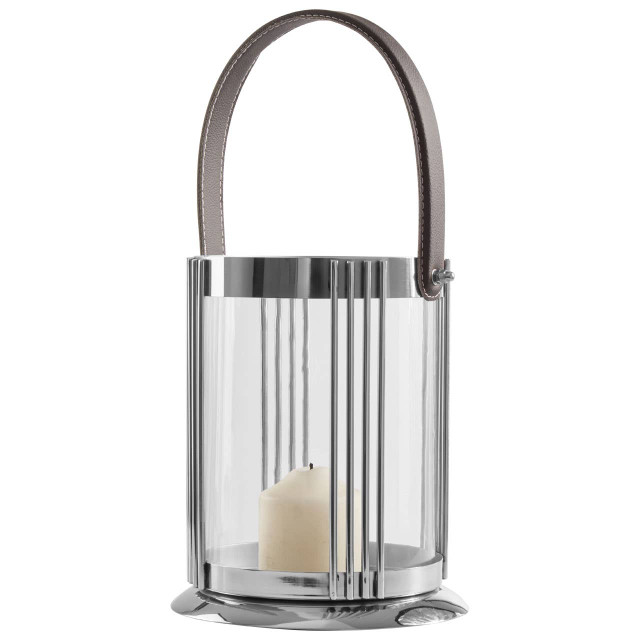 Premier Housewares Astro Small Silver Finish Lantern