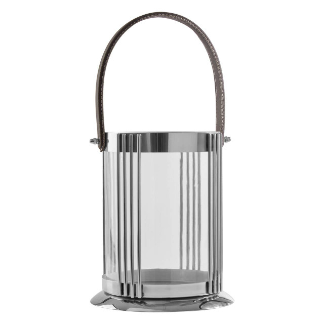 premier housewares Astro Small Silver Finish Lantern